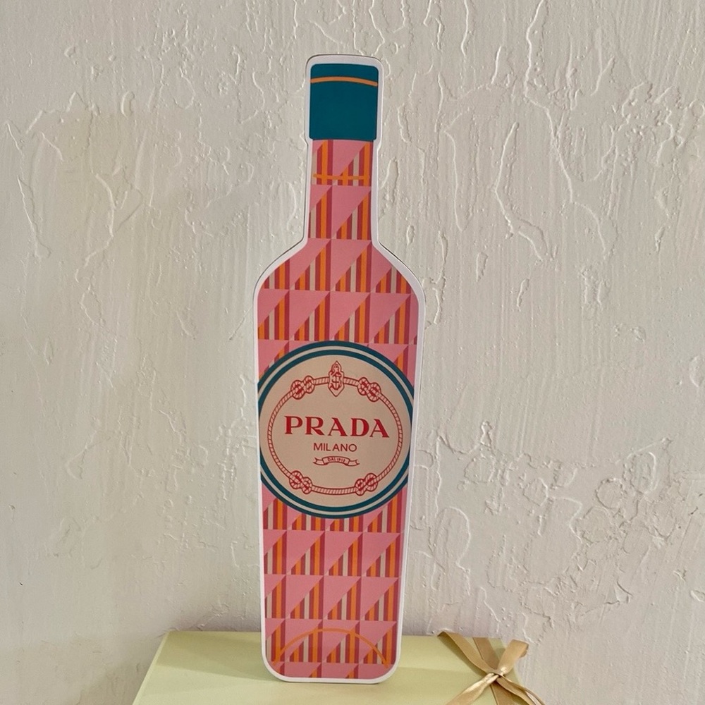 Wooden Wine Shaped Bottle Decor